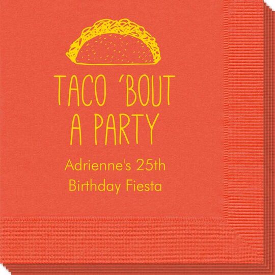 Taco Bout A Party Napkins